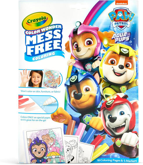 crayola paw patrol color wonder set crayola paw patrol color wonder set