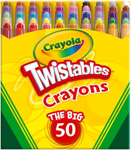 crayola mini twistable crayons 50 count crayola mini twistable crayons 50 count